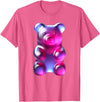 Urban Empyre Indigo Purple Gummy Bear T-Shirt - Pink Heather