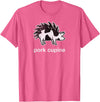 Pork Cupine Shirts Funny Pork-Cupine Shirt - Porcupine and Pig Tee T-Shirt - Pink Heather