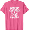 Bahamas - Animals - Attraction SWIMMING PIGS OF BAHAMAS - Bahamas T-Shirt - Pink Heather