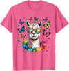 Funny Llama Lover Graphics Cute Llama with Sunglasses Animal Art Graphic Funny Alpaca T-Shirt - Pink Heather