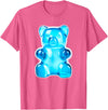 Urban Empyre Blue Gummy Bear Candy T-Shirt - Pink Heather