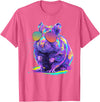 Cute Hamster Art for Men Women Kids Syrian Hamster Lover T-Shirt - Pink Heather