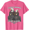 Jackie and Shadow Bald Eagle Family Tee Jackie and Shadow Sunny and Gizmo Big Bear Lake 2025 T-Shirt - Pink Heather
