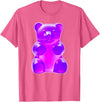 Urban Empyre Purple Gummy Bear T-Shirt - Pink Heather