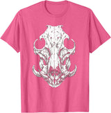 Hog Hunter Skull Co. Hog Hunter Skull Hunting Wild Hog Pigs T-Shirt - Pink Heather