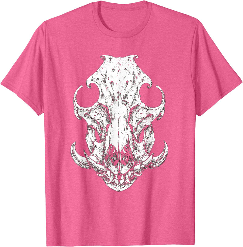 Hog Hunter Skull Co. Hog Hunter Skull Hunting Wild Hog Pigs T-Shirt - Pink Heather
