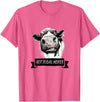 Not Today Heifer Funny Cattle Apparel Not Today, Heifer Funny Holstein Cow T-Shirt - Pink Heather