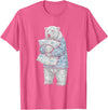 Sleeping & Napping Funny Designs For Nap Lovers Funny Sleepy Polar Bear Pajama Women Men Kids Boys And Girls T-Shirt - Pink Heather
