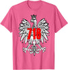 Polish Pride Buffalo Dyngus Day Shirt Polish Falcon Eagle 716 Buffalo NY New York T-Shirt - Pink Heather