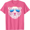 Sunglasses Zoo Mega Cool Polar Bear T-Shirt - Pink Heather