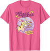 Cartoon Network Cow and Chicken Best Friends T-Shirt, Men's Blue Short Sleeve Cartoon Character T-Shirt, Small - Pink Heather