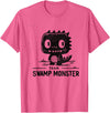 Horror Cool Kids and Adults Swamp Monster Team Halloween T-Shirt - Pink Heather
