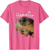 Cute and Funny Hampter Hamster Dunk Meme Pet Owners T-Shirt - Pink Heather