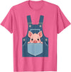 Pig Farm Animal Costumes Pig Costume - Funny Farmer, Pocket, Farm, Women, Men, Kids T-Shirt - Pink Heather
