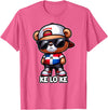 KLK Teddy bear que lo que Dominican flag shirt DIMELO KE LO KE Dominican Republic Flag Republica Dominicana T-Shirt - Pink Heather