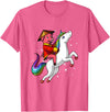 Chinese New Year Shirts 2019 by NS Tees Chinese New Year 2019 Pig Riding Unicorn Gift T Shirt T-Shirt - Pink Heather