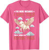 Flying Pigs FH I'm Here Because I Was Told There Would Be Flying Pigs_ ---- T-Shirt - Pink Heather