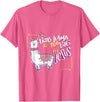Christian and Jesus apparel - no probllama Design No Prob Llama is Too Big for Jesus Gift Idea T-Shirt - Pink Heather