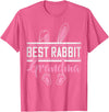 Best Rabbit Grandma Ever Bunny Grandma T-Shirt in Pink Heather