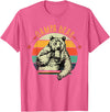 Gampa Bear Funny Father's Day shirt Mens Vintage Gampa Bear Shirt Funny Fathers Day T-Shirt - Pink Heather