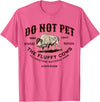 Funny Yellowstone National Park Vintage Graphic Yellowstone National Park Do Not Pet the Fluffy Cows Bison T-Shirt - Pink