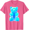 Urban Empyre Blue Gummy Bear T-Shirt - Pink Heather