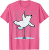 Fun Polar Bear Lover Humor Bear Dancer Stylish Tee Funny Polar Bear Pole Dancing Animal Cute Cool Wordplay Snow T-Shirt - Pink Heather