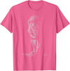 black animals art Lion Scribble Black Art for Lover Lions King of Animals T-Shirt - Pink Heather