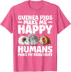 Guinea Pig Gift Guinea Pig Accessories & Stuff Funny Guinea Pig Clothes Men Women Rodent Guinea Pig Lover T-Shirt - Pink Heather