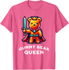Gummy Bear Funny Quote Gummy Bear Queen Funny Gummy Bear Lovers Saying Illustration T-Shirt - Pink Heather