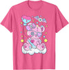 CC Pastel Goth Anime Vaporwave Aesthetic Kawaii Pastel Goth Cute Scary Bear T-Shirt - Pink Heather