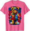 Magical and Funny Teddy Bear lover Gifts Hip Hop Teddy Bear Rap Music T-Shirt - Pink Heather