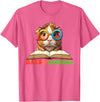 Guinea Pig Lovers 100 Days Of School Costume Kids Funny Guinea Pig 100th Day Of School Teacher Womens Mens T-Shirt - Pink Heather
