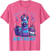 Birthday Party Shirts For Men Women Kids Bruh Its My Birthday Llama Pinata Bday Party Men Women Kids T-Shirt - Pink Heather
