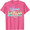 Pig Show Mom Mother's Day Pig Show Mom Pig Show Mother Pig Show Mama T-Shirt - Pink Heather