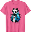 Panda Musik DJ Controller Gaming Panda Panda Music DJ Controller Gaming Panda T-Shirt - Pink Heather