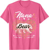 Nana Bear Shirt Designs and Gift Ideas for Grandma Nana Bear Shirt for Women - Cute Mother's Day and Birthday T-Shirt - Pink Heather