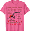 ETCreations Giraffe Weevil T-Shirt - Pink Heather