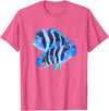 World Support Tees Frontosa Cichlid Fish Aquarium Owners Monster Fish Gift T-Shirt - Pink Heather