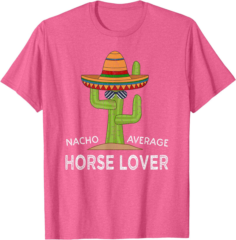 Cartba Horse Co. Funny Horse Lover Ranch Equestrian T-Shirt - Pink Heather
