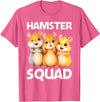 Cute Hamster Design for Men Women Kids Dwarf Hamster Lovers T-Shirt - Pink Heather
