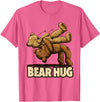 Bear Hug Wrestling Bear Hug - Wrestling bears T-Shirt - Pink Heather