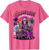 Summerween Halloween in July Spooky Summer Horror summerween Sun Sand and Scare Skeleton Halloween T-Shirt - Pink Heather