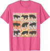 Floral Bobo Small Town Girl Animal Lover Pig Mom Pig Lover Show Mom Farm Life Farmer Floral Boho Pig T-Shirt - Pink Heather