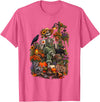 Halloween Gardening Lover Apparel & Gifts Outlet Freshly Planted Skeleton Gardener Halloween T-Shirt - Pink Heather