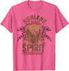 Highland Cow Animal Gifts Highland Cows Are My Spirit Animal Funny Highland Cow T-Shirt - Pink Heather