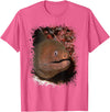 Eel Photo Aquarium Ocean Animal Splatter Art Moray Eel Photo Ocean Animal Splatter Art Aquarium Tee T-Shirt - Pink Heather