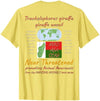 ETCreations Giraffe Weevil T-Shirt - size chart