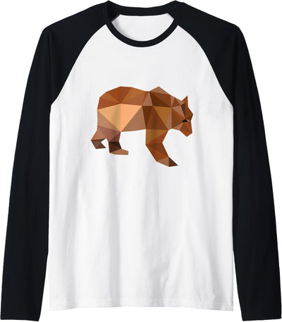 Bear Raglan Baseball Tee