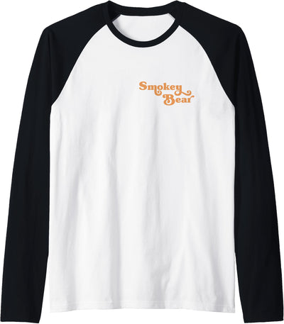 Smokey Bear Officially Licensed Raglan Baseball Tee